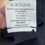 GUDRUN SJODEN Dress Organic Cotton Button Front Pockets Lagenlook dress medium Black Photo 8