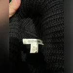 Goodthreads Women's Cotton Shaker Stitch Turtleneck Sweater Black Size XXL NNT Photo 3
