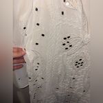 Alice + Olivia  butterfly embellished mini dress white lined‎ size XS Photo 5
