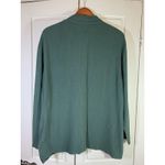 Carole Little VTG Tunic Shirt Womens 14 Green Blouse Top USA‎ Retro Classic Photo 2