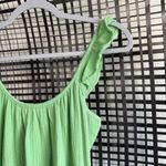 Marine layer  Jude Flutter Sleeve Dress - Jade Sheen Photo 3
