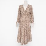 cupio V Neck Smocked Dress Photo 1