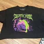 Ripple Junction Death Note Black Graphic Crop Top Size Large Photo 0