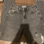 PacSun  Black Mom Jeans Ripped Photo 0