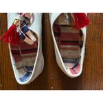 Keds Kate Spade/ Women's White Canvas Sneakers w/tassel sz 7 Photo 3