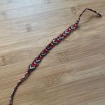 Handmade Kehlani Bracelet, anklet, trendy, comfortable, tie, embroidery thread, woven, gi Photo 2