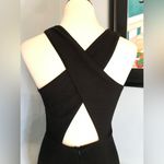 NWT Black Wiggle Sleeveless Fit and Flare Little Black Dress Sz M Size M Photo 4