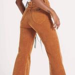 NEW Rolla's EastCoast Flare Tan High Rise Corduroy Pants Womens 29 Photo 1