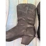 Durango Black Cowboy Boots Women's Size 9 Western Round Toe Spur Ledge Photo 12
