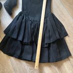 Hunter ’s Run Black Tiered Ruffle Dress Size 7/8 – Spaghetti Straps, Party Photo 3