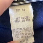 Vintage Military Style Blazer Blue Size M Photo 4