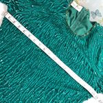 Laurence Kazar Vintage Elegant Green Dress New York Black Tie Cocktail Dress Photo 11