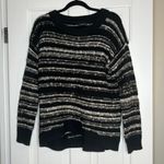 Calvin Klein Jeans Women’s Marled Sweater Black Size M Photo 2