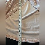 Eva Mendes velvet peach wrap dress size XS Pink Photo 11