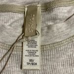 SKIMS Heather Oatmeal Cotton Rib T-Shirt XS Photo 4