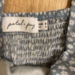 Petal and Pup  Blue Floral Crop Top Photo 2