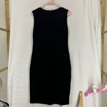 Vince  Sleeveless Pencil Straight Dress Midi Womens 6 Black Work Business Photo 7
