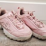 FILA Pink Disrupter 2 Baby Pink Sneakers Size 6½ Photo 0