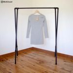 Reformation 1HR SALE ⚡ Axel Dress (Heather Grey) Photo 3