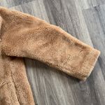 Babaton  Camel Teddy Bear Coat- Short Size 2 S/M OVERSIZED Photo 7