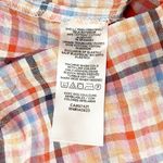 Loft NWT Gingham Tie Front Cami in Solar Tangerine Pink Plaid Size XS Y2K NEW Photo 12