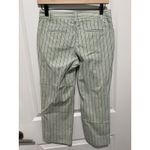 Ann Taylor ✨  Loft Ankle Pants Women Petite 4P Multi Stripe‎ 98% Cotton Cropped Photo 1