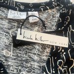 Nicole Miller  Abstract Black and White Tank Top Photo 2