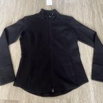 NWT Women's Small Walter Hagen Clubhouse Black Full Zip Textured Golf Jacket Photo 0