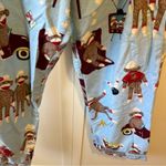 Nick & Nora Women’s Sock Monkey Bowling Slumber Pajama Pants Size Large Photo 6