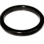 Sam Edelman NEW -  Sleek Polished Gunmetal Minimalist Unisex Band Ring - Size 8 Photo 0