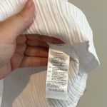 Madewell NWT  Ribbed Off-the-Shoulder Top In White Size Small Photo 3