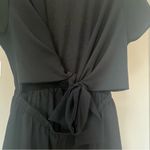Princess Polly Ragnar Tie Front Romper Black Size 10 Photo 4
