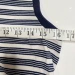 Tommy Bahama  Blue & White Stripe Sleeveless Polo Shirt Dress Size Small DR Photo 2