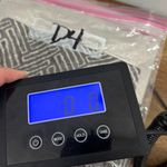 J. McLaughlin  Reed Scarf NEW $98 100% Wool Shaw‎ Gray White Geometric Pattern Photo 5