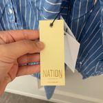 Nation Ltd NWT Women's Marni Oversized Button Up Mini Dress Size M Photo 3