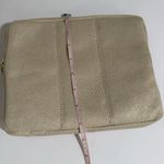 Bvlgari Parfums Cosmetic Gold Beauty Make Up Pouch Bag Travel New Photo 6