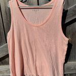 Loft  Peach Pink Sleeveless Tank Top Women's XL Casual Everyday Basic Photo 0