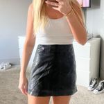 Free People Leather Skirt Photo 0