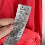 Avenue  Crochet Lace‎ Bell Sleeve Tunic Top Size 30/32 Coral Peasant Boho Cottage Photo 7