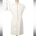 Jones New York  White Stretch Crocodile Print Dress 4 Photo 4