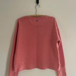 Vineyard Vines Texas Sweatshirt Pink Boxy Womens M Preppy Collegiate Cotton Photo 7