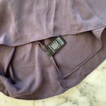 All in Favor NWOT  Lace Trim Cami Tank Top Grey Small double lined front Photo 8