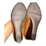 Giani Bernini NWOB Women's Brown Faux Suede Foam Slip-On Wedge Heel Shoes 6M Photo 5