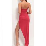 Lucy in the Sky NEW Ella Cutout Maxi Dress in Sparkling Red Photo 1