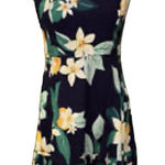 Old Navy  women’s orange blossom fit & flare tiered cami dress size large. Photo 0