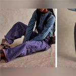 We The Free  Purple Wash Electric Feels Dropped Wide Leg Jeans 30 Photo 3