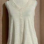 Cable & Gauge  Boho Lace Sleeveless Tank top - Small Photo 0
