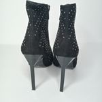 BCBGeneration  Black Helen Embellished Ankle Booties Photo 4