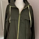 Fabletics ARMY GREEN WINDBREAKER JACKET SIZE S Photo 0
