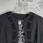 CAbi Seaside Chic Dot Blazer Jacket Career Business Casual Black White Size 2 Photo 4